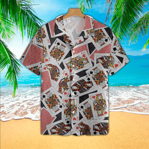 Bracken Shopping Poker Hawaiian Shirt, Poker Lover Gifts, Hawaii Shirt Men, Aloha Shirt